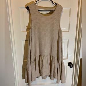 Free people beige dress